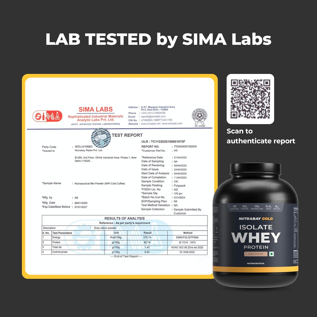 Nutrabay Isolate Whey Protein