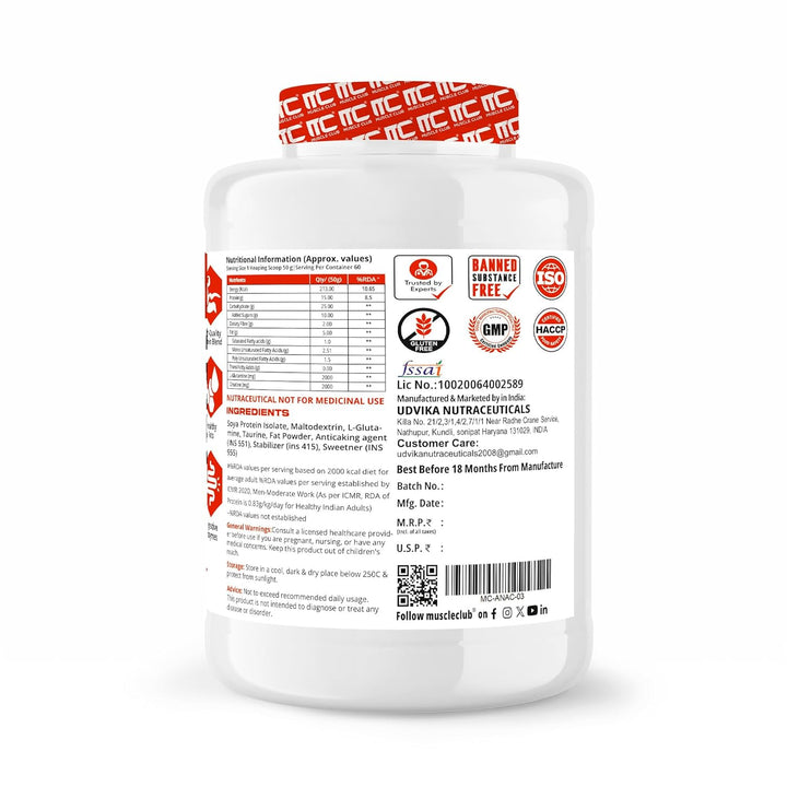 Muscle club Anabolic Mass Gainer