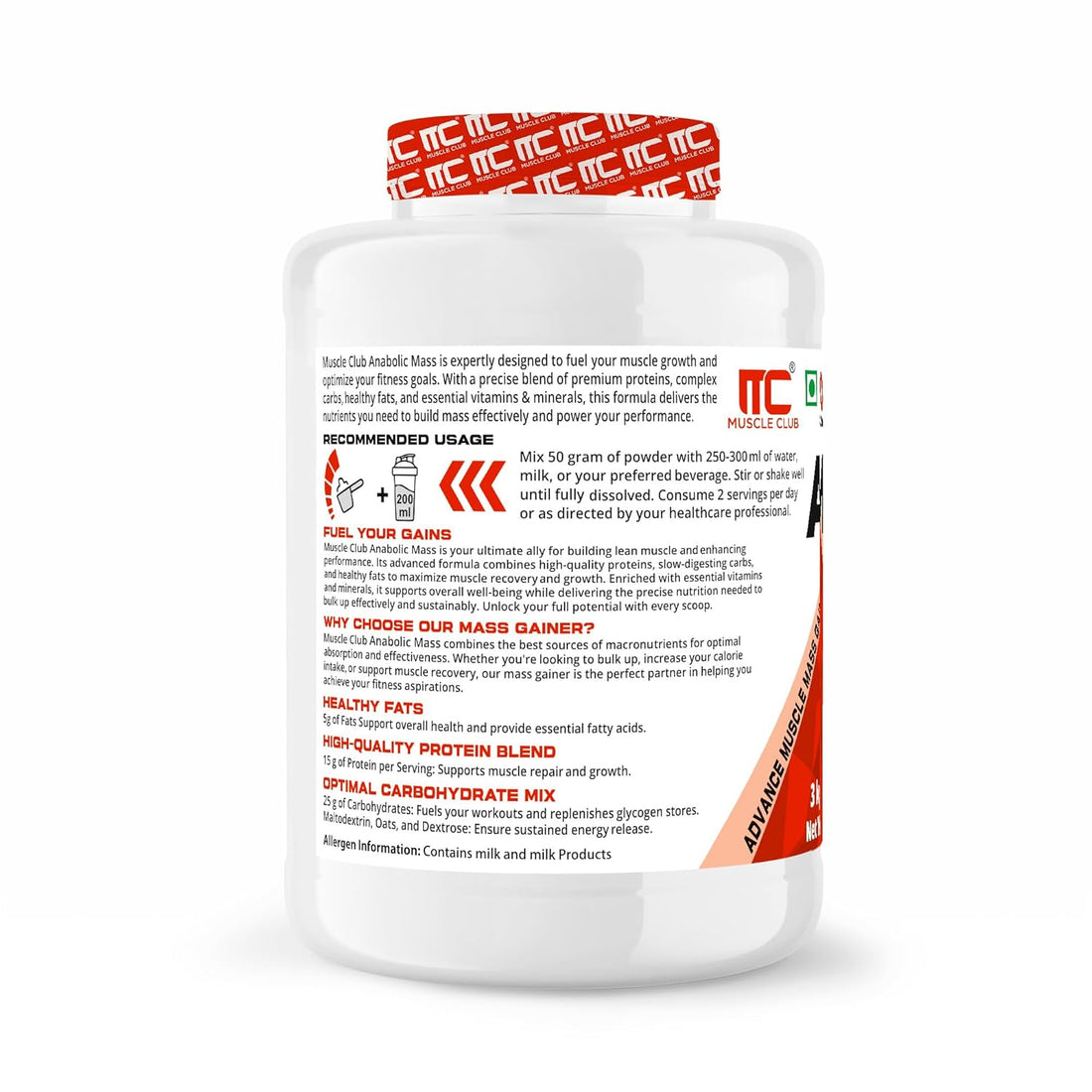 Muscle club Anabolic Mass Gainer
