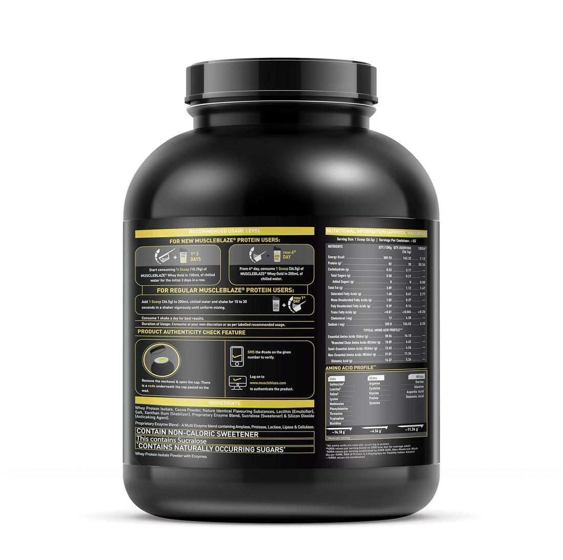 Muscle Blaze Whey Gold