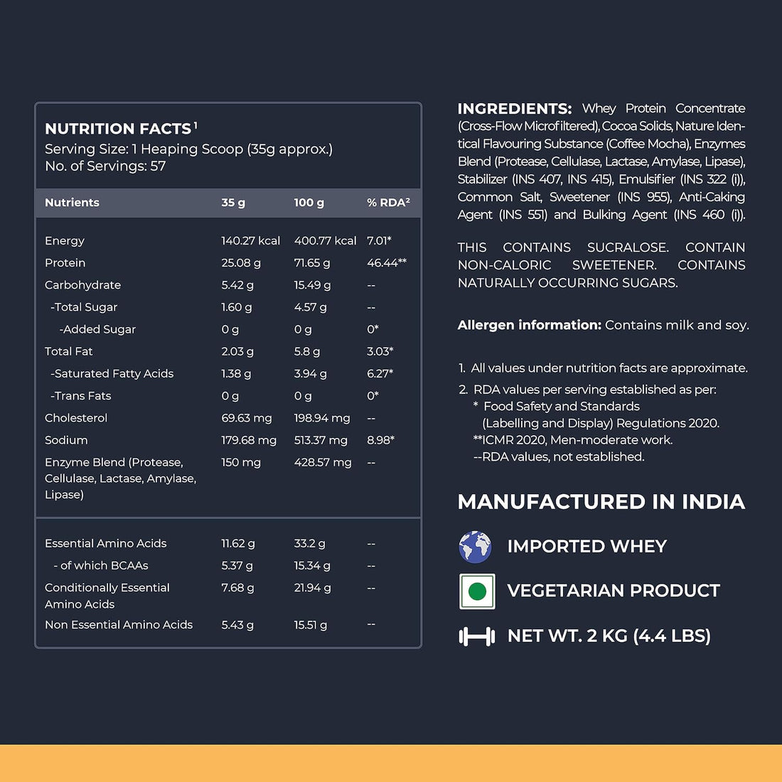 Nutrabay Concentrate Whey Protein