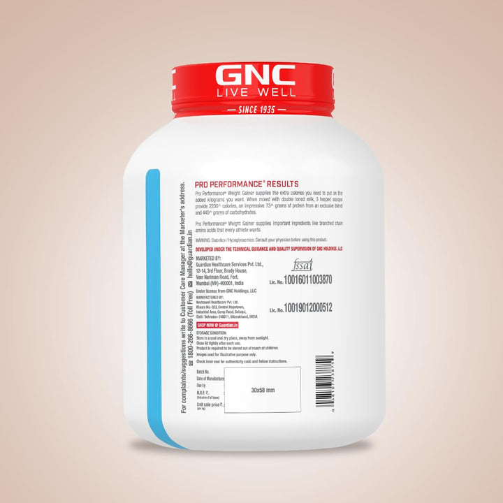 GNC weight gainer