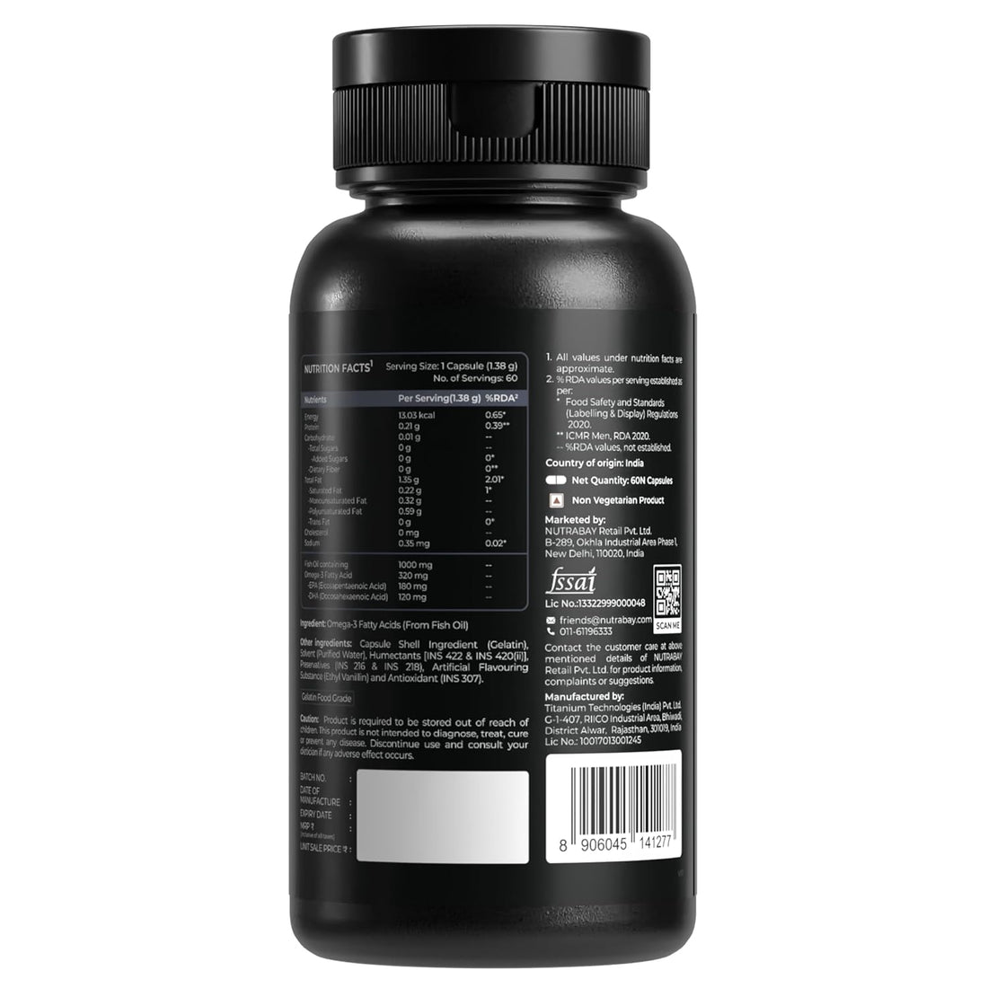 Nutrabay triple strength omega 3