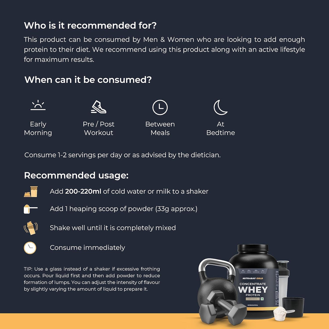 Nutrabay Concentrate Whey Protein