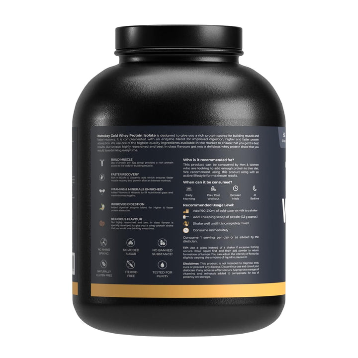 Nutrabay Isolate Whey Protein