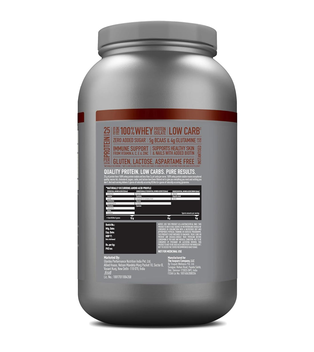 ON Isopure
