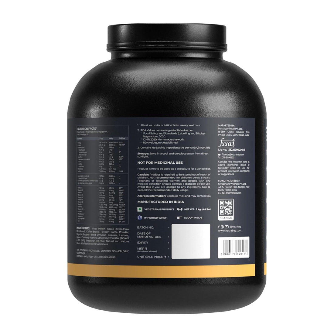Nutrabay Isolate Whey Protein