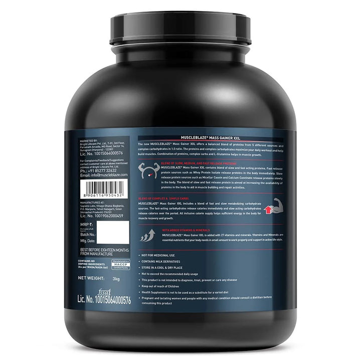 Muscle Blaze XXL